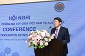Vietnam y Australia fortalecen cooperación en lucha contra drogas