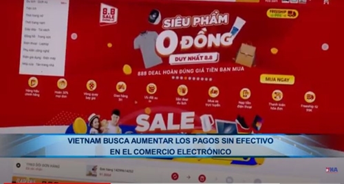 Vietnam busca aumentar los pagos sin efectivo en el comercio electrónico