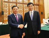 Encuentro de alto nivel en China entre funcionarios del Partido Comunista de Vietnam y del Partido Comunista de China