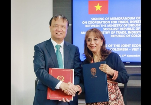 Vietnam y Colombia fortalecen cooperación en términos de comercio, inversión e industria