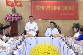 Presidente realiza visita de trabajo a provincia sureña de Binh Phuoc