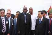 El Presidente de la Asamblea Nacional del Poder Popular de la República de Cuba, visita Quang Tri