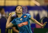 Jugadora vietnamita entra en cuartos de final en el torneo internacional de bádminton en Finlandia