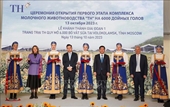 Granja del grupo vietnamita TH en Rusia punto brillante en lazos binacionales