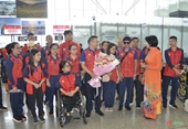 La delegación deportiva vietnamita parte hacia los IV Juegos Paralímpicos Asiáticos