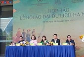 El Festival Ao Dai de Turismo de Hanói 2023 contribuye a promover la imagen turística de la capital