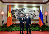 El presidente de Vietnam se reúne con su homólogo ruso en Beijing