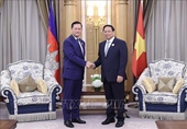Premieres de Vietnam y Camboya se reúnen al margen de la Cumbre ASEAN-CCG