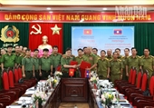 Fortalecimiento de la cooperación entre Fuerzas de Seguridad Pública de Vietnam y Laos