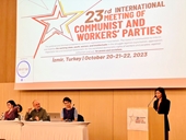 El Partido Comunista de Vietnam participa en el XXIII Encuentro Internacional de Partidos Comunistas y Obreros