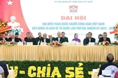 Inauguran VIII Congreso de católicos vietnamitas dedicado a construcción y defensa nacional