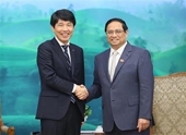 Primer ministro recibe al gobernador de la prefectura japonesa de Gunma