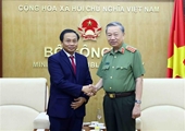 Ministerios de Seguridad Pública de Vietnam y Laos intensifican cooperación