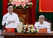 El Presidente de Vietnam se reúne con líderes de la provincia de Phu Yen