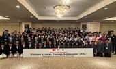 Estudiantes vietnamitas y japoneses realizan intercambio en Tokio