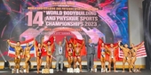 Vietnam ocupa el tercer lugar en el Campeonato Mundial de Culturismo