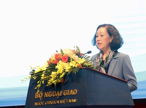 Se publica el libro del Secretario General del PCV sobre la diplomacia vietnamita en la nueva situación