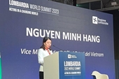 Vietnam asiste a la Cumbre Mundial de Lombardía 2023