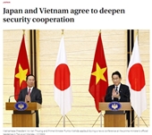 Prensa japonesa destaca visita oficial del presidente vietnamita