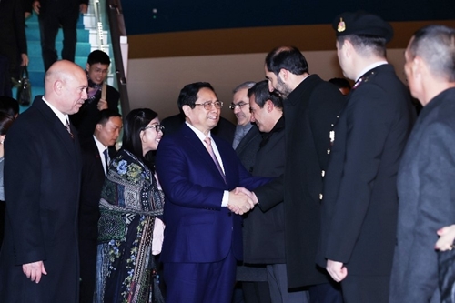 Primer ministro Pham Minh Chinh llega a Ankara para iniciar una visita oficial a Turquía