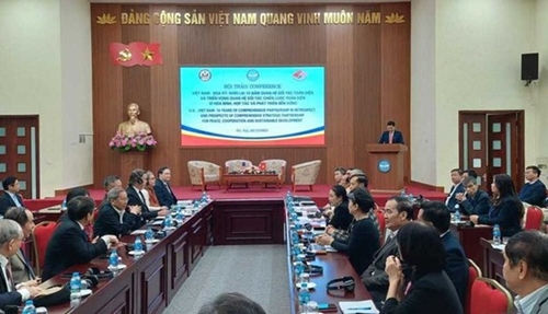 Promueve asociación estratégica integral Vietnam - Estados Unidos