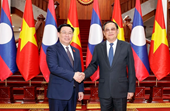 El Presidente de la Asamblea Nacional se reúne con el Primer Ministro de Laos