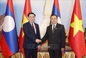 Presidentes de la Asamblea Nacional de Vietnam y Laos realizan conversaciones oficiales