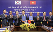 Provincia vietnamita de Bac Giang y coreana Chungcheongnam promueven la cooperación local