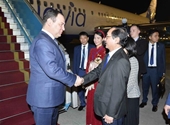 El Primer Ministro Bielorruso llega a Hanoi e inicia su visita oficial a Vietnam