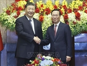 El presidente vietnamita se reúne con el secretario general del Partido Comunista y presidente chino