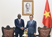 El Viceprimer Ministro Tran Luu Quang recibe al Ministro de Asuntos Exteriores de Benín