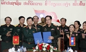 Nuevo hito en la cooperación entre los ejércitos de Laos y Vietnam