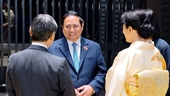 La familia imperial japonesa recibe al Primer Ministro Pham Minh Chinh