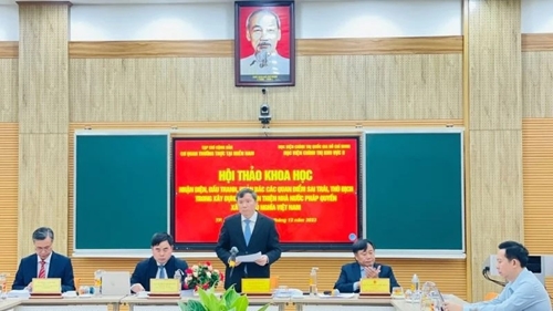 Más argumentos contra puntos de vista erróneos sobre el Estado de Derecho Socialista en Vietnam