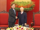 Líder del PCV recibe delegación del Partido Comunista de Japón
