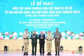 Concluye con éxito ejercicio bilateral Vietnam - India sobre mantenimiento de la paz