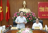 El Presidente del Parlamento orienta el desarrollo de sectores importantes de Ba Ria-Vung Tau