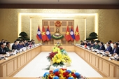 Vietnam y Laos firman cuatro documentos de cooperación importantes