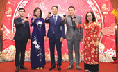 Vietnamitas en Hong Kong China se reúnen con motivo del Año Nuevo Lunar