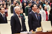 El secretario general del Partido Comunista asiste a la reunión extraordinaria de la Asamblea Nacional