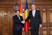 El primer ministro vietnamita se reúne con el presidente rumano