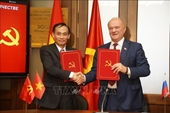 Delegación del Partido Comunista de Vietnam realiza una visita de trabajo en Rusia