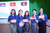 Intercambio cultural estrecha la amistad entre jóvenes vietnamitas, laosianos y camboyanos