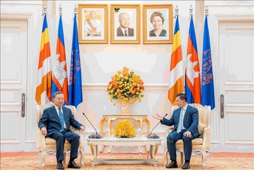 Ministro de Seguridad Pública de Vietnam realiza visita oficial a Camboya