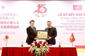 Fortalecen la cooperación entre la prefectura japonesa de Fukuoka y la capital vietnamita de Hanoi