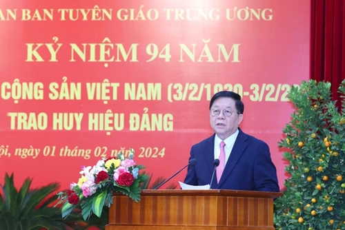 Comisión de Propaganda y Educación conmemora 94 años de la fundación del Partido Comunista de Vietnam