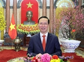 Mensaje de deseos para el Año Nuevo Lunar del Dragón 2024 del presidente de Vietnam, Vo Van Thuong