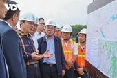 Viceprimer ministro inspecciona progreso de dos proyectos de infraestructura estratégicos