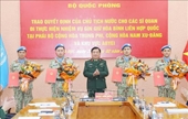 Vietnam envía cuatro oficiales más para las misiones de paz de la ONU