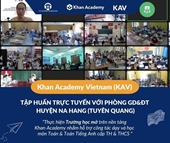 Vietnam ocupa el tercer lugar entre 192 países que utilizan Khan Academy para la enseñanza y el aprendizaje